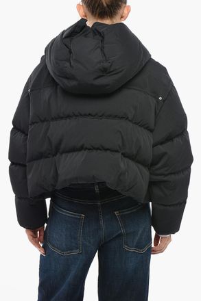 Dsquared2 Quilted Puffer Jacket With Maxi Pockets Dsquared2