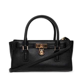 Michael Kors Bolso Cruzado Peque&ntilde;o de Cuero Hamilton Moderne - Bags - Mujer - Negro - ONE SIZE