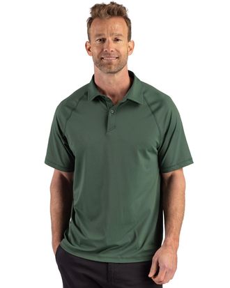 Cutter & Buck Prospect Recycled Featherlight Stretch Mens Sport Polo