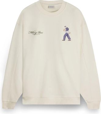 Filling Pieces Hoodies & sweatvesten, Heren, Beige, 2Xl, Sweatshirt Bakery