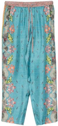 Pierre-Louis Mascia Womens Trousers Clear Blue