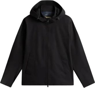 Woolrich Soft Shell Pacific Jacket - Heren - Zomerjassen - Zwart - M - Jassen
