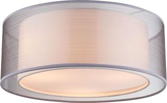 Globo Lighting Plaf&oacute;n - Theo - N&iacute;quel - Metal - &Oslash; 40cm - E14 - 15190d - Globo