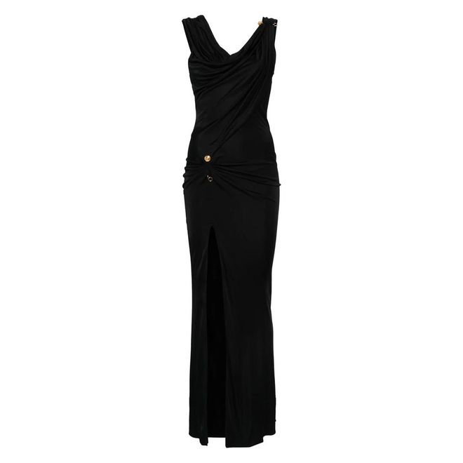 Versace Party Dresses, female, Black, S, Elegant Black Dress 1A12497  1020424 from £3,030.30