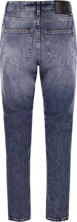 Dondup Womens Cindy - Regular Stretch Denim Jeans - Blue Cotton - Size 29 (Waist)