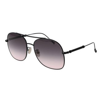 Tod's Tods Womens Aviator Sunglasses - Black Metal - One Size