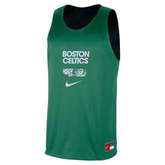 Nike Boston Celtics Courtside Nike Mens NBA Mesh Practice Jersey in Green | FZ7761-312