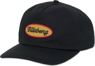 Billabong Caution Patch Snapback Hat in Black at Nordstrom