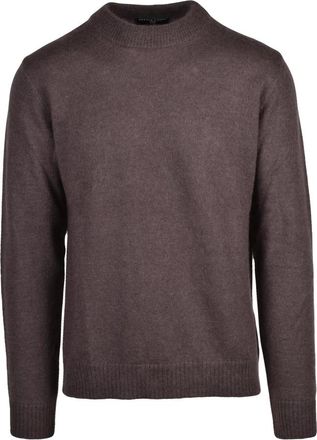 Daniele Fiesoli Truien & Vesten, Heren, Bruin, 2Xl, Wol, Pullover Girocollo