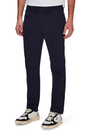 7 For All Mankind Slimmy Tapered Slim Fit Tech Series Pants in Navy at Nordstrom, Size 33
