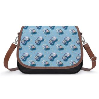 Generic Oysters Shells Crossbody Bags for Women Shoulder Messenger Bag Purse Handbags