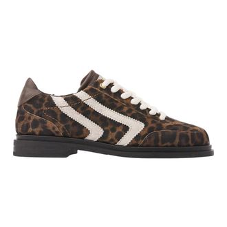 VIA VAI Schoenen, Dames, Bruin, 40 EU, Leer, Fae Lois Veterschoenen