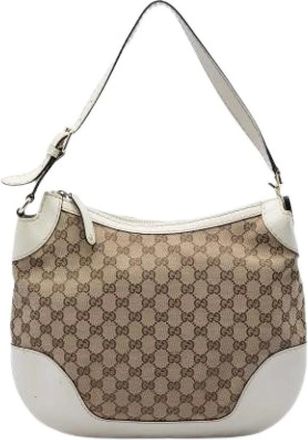Gucci Pre-owned Charlotte Hobo Bag - - Pre-owned - Donna - Beige - ONE SIZE