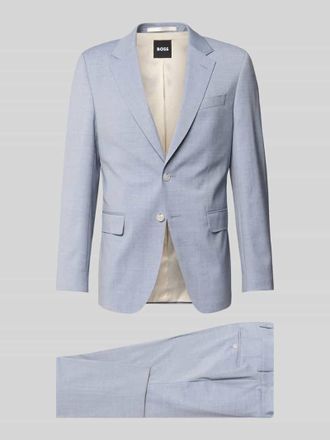 HUGO BOSS Slim Fit Anzug aus reiner Schurwolle Modell H-HUGE-2PCS-263 in Hellblau, Gr&ouml;&szlig;e 102