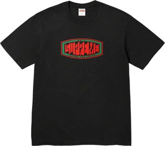 SUPREME Pound T-shirt met grafische print - Zwart