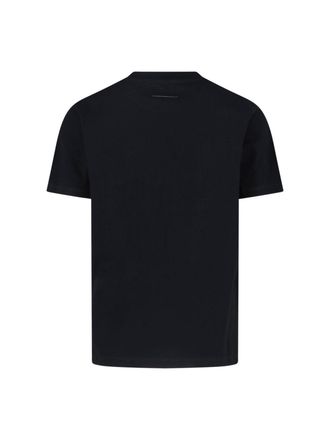 Maison Margiela Mens T-Shirts And Polos Black Cotton