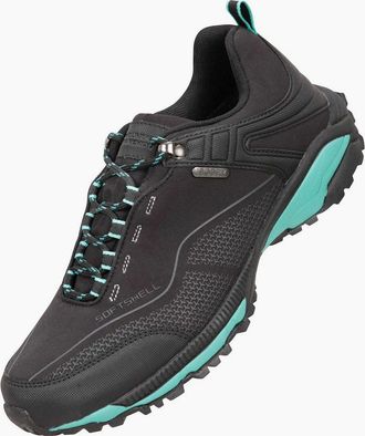 Mountain Warehouse Womens Mountain Warehouse Womens/Ladies Collie Waterproof Running Trainers - Black - Size: 5