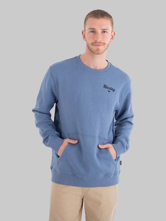 Hurley Hurley Fleece Top Printing Press Pasages Crew Sweater grau
