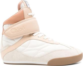 Chloé Pink High Top Sneakers