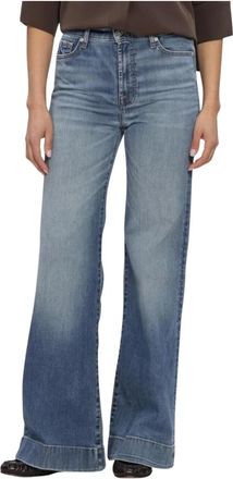 7 For All Mankind Dames, Jeans, Blauw, Maat: W33 Katoen