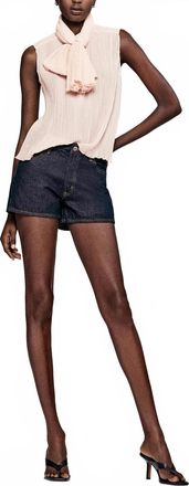 Frame Denim Hang Mid Rise Short In Rinse