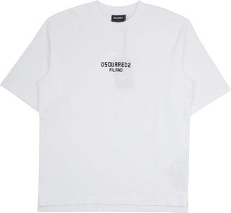 Dsquared2 T-shirts - Heren - T-shirts - Wit - M - Tops
