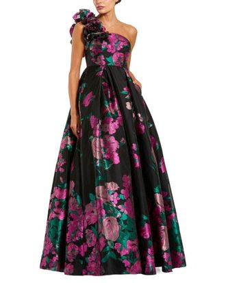 Mac Duggal Brocade Ball Gown