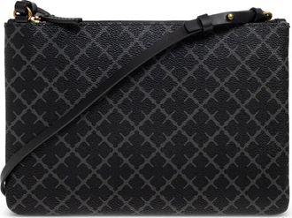 By Malene Birger Ivy patterned crossbody bag - Black