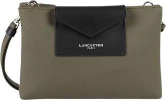 Lancaster Smart Kba 516-70 Crossbody Tas - Dames - Tassen - Groen - Maat: ONE Size Leer