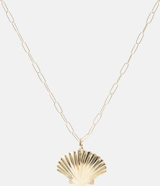 Mateo Bijoux Venus Large 14kt gold pendant necklace