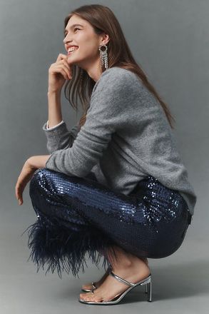 Pilcro The Alani Cashmere Mock-Neck Sweater by Pilcro