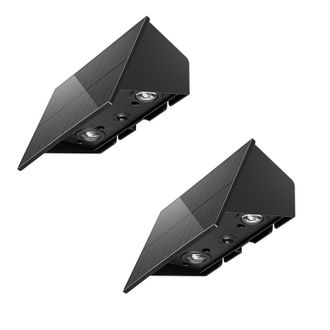 OEM Juego De Dos Apliques Solares De Pared Aptos Para Instalaci&oacute;n En Exteriores, Tanto En La Parte Superior Como En La Inferior De Las Vallas. Iluminaci&oacute;n