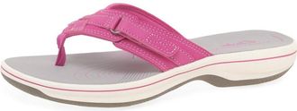 Clarks Brinkley Sea Womens Toe Post Sandals 8 UK Fuchsia