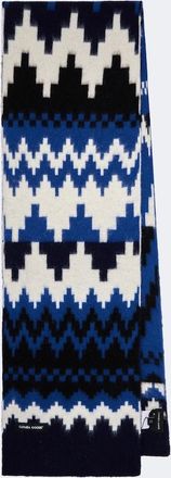 Canada Goose Intarsia wool and alpaca scarf