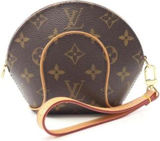 Louis Vuitton Pre-owned Clutches, female, Brown, Size: ONE SIZE Pre-owned Leather louis-vuitton-bags