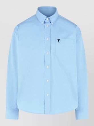 Ami boxy cotton shirt