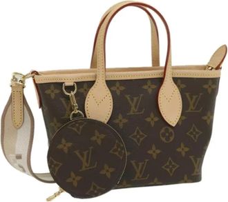 Louis Vuitton Pre-owned Canvas shoulder-bags - Dames - Vintage Handtas - Bruin - ONE Size - Vintage