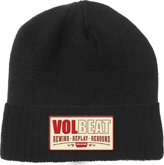 Volbeat Rewind Replay Repeat Beanie Black