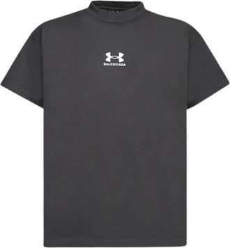 Balenciaga Hombre, Camisetas, Negro, Talla: L