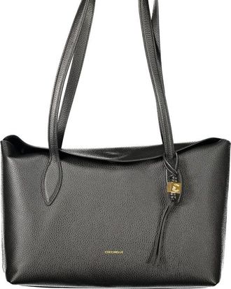 Coccinelle Black Leather Womens Womens Bag
