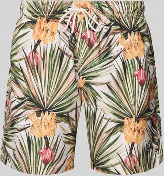 Shiwi Herren Badehose mit Tunnelzug Modell Mike in Gruen, Gr&ouml;&szlig;e XL