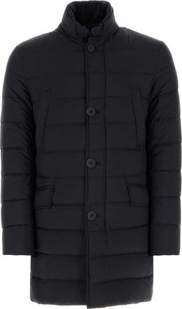 Herno Black Nylon Padded Jacket