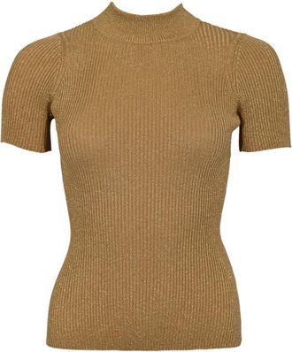 Max Mara Spice Sweater - Dames - Coltruien - Bruin - L - Truien & Vesten