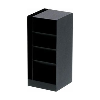 Yamazaki Tableware Organizzatore Da Scrivania Nero Design Minimalista 9x9x20 Cm