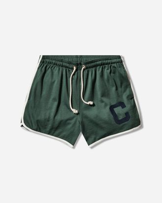 Champion Men s Time Capsule Track Shorts Forest Green