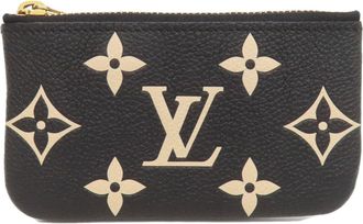 Louis Vuitton Beige Black Monogram Empreinte Pochette (Pre-Owned)
