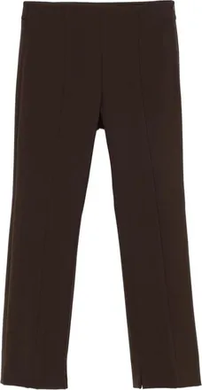 PESERICO Seam-detail Side-slit Trousers
