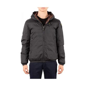 Blauer Heren, Jassen, Bruin, Maat: XL Nylon