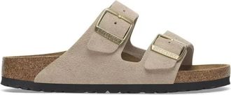 Birkenstock Arizona Narrow Fit - Dames - Sandalen - Beige - 40 EU - Leer - Schoenen