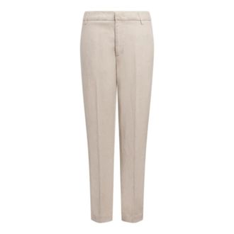 Dondup Chinos, female, Beige, Size: W29 Nima Loose-Fit Chinos